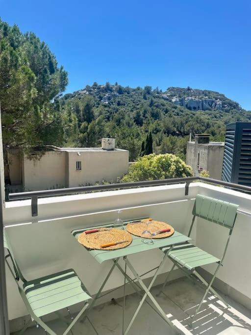 "Lou Mes" Les Baux Balcon Apartment Exterior foto