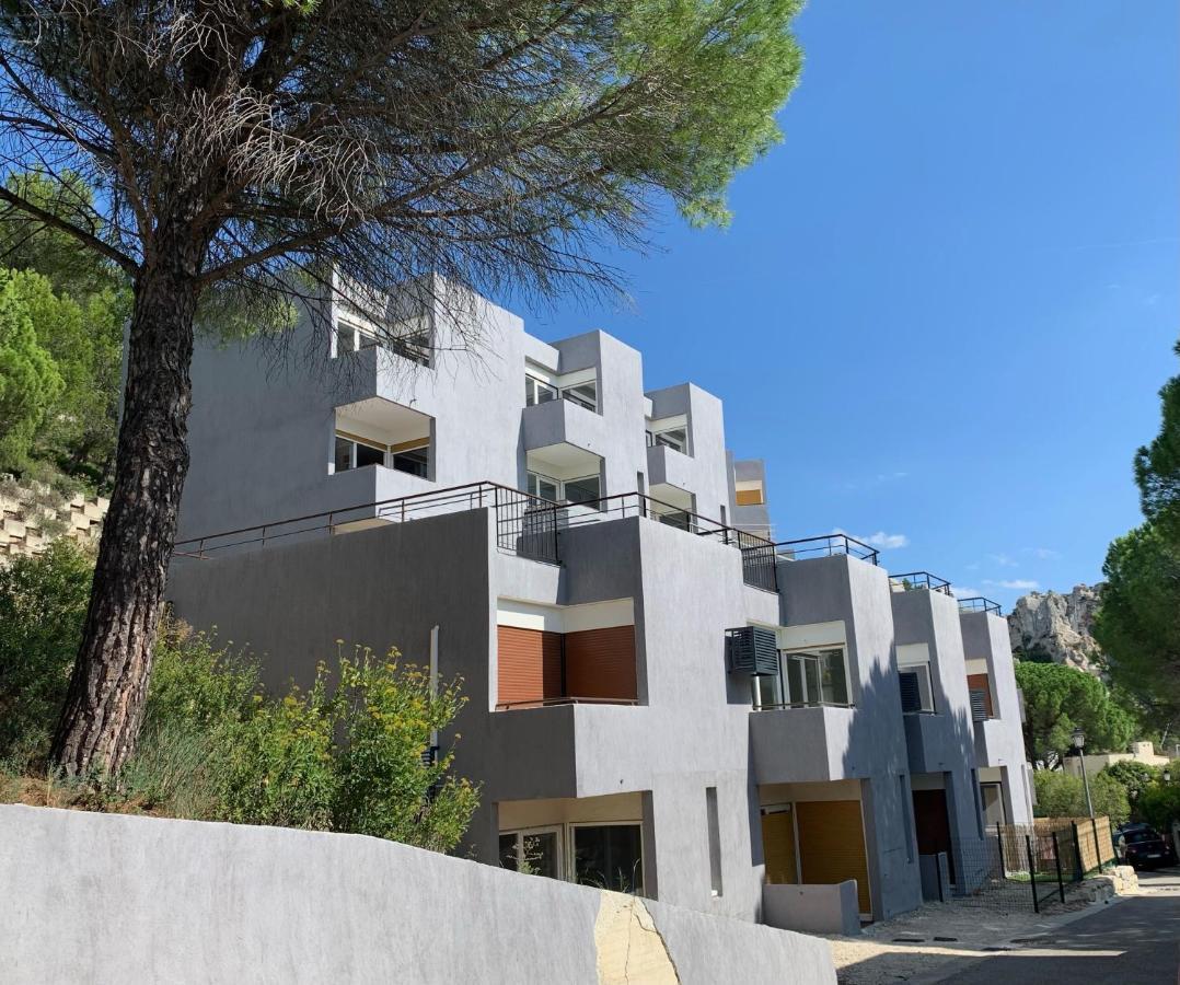 "Lou Mes" Les Baux Balcon Apartment Exterior foto